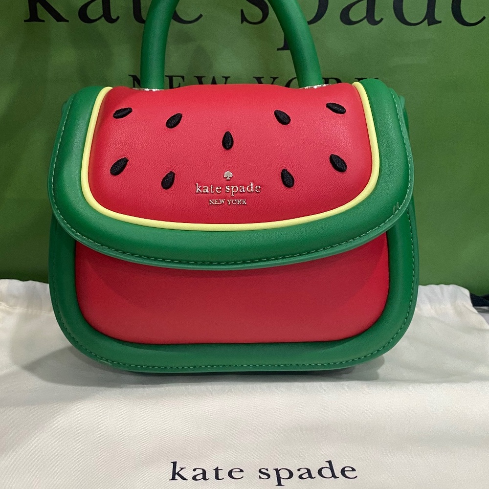 Kate Spade watermelon puffy crossbody NWT - Picture 3 of 4